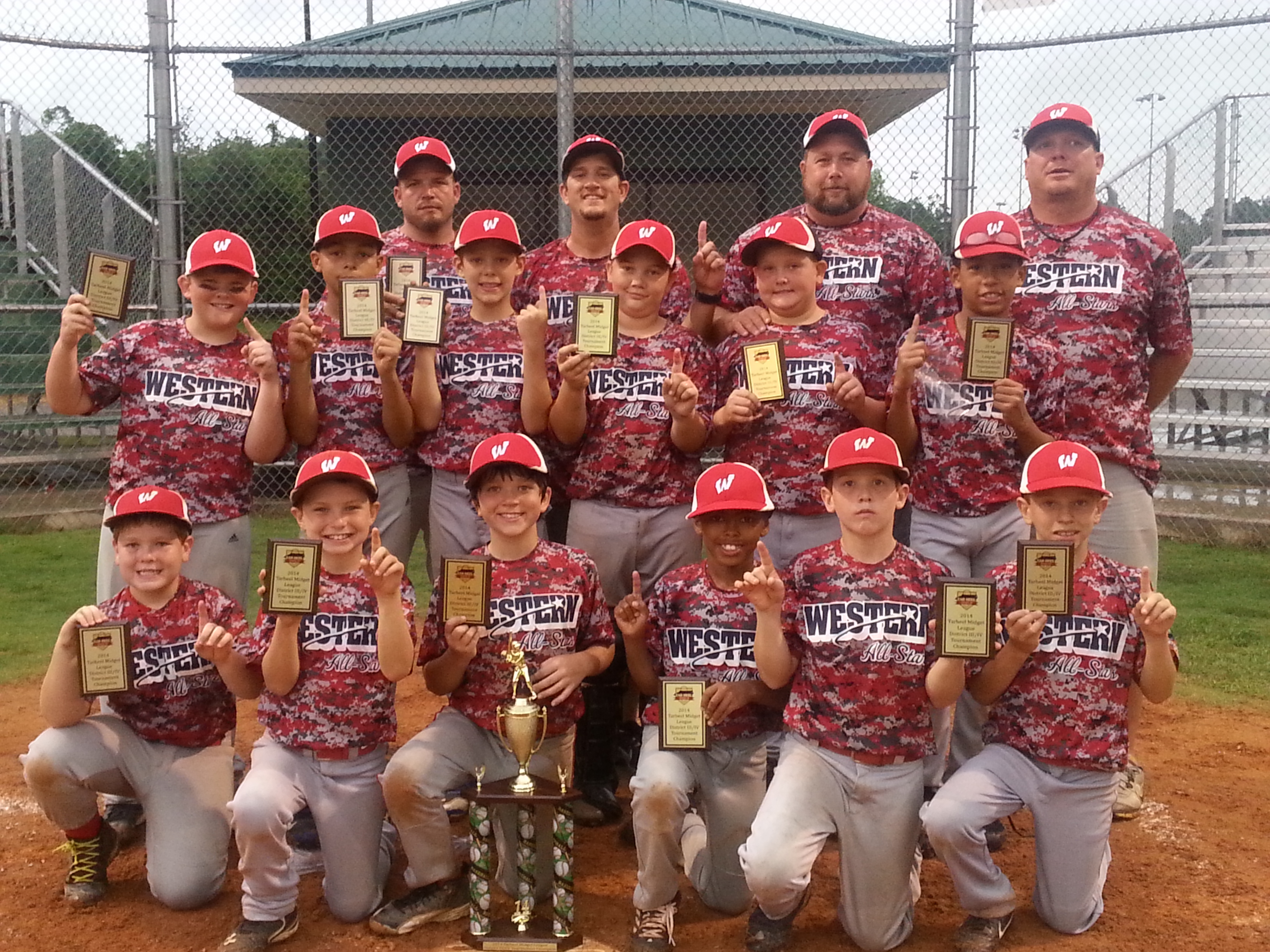 Front Row: Bryce Fox, Dawson Dietrichson, Landon Jones, Isaiah Oates, Payton Coleman and Timothy Dwyer
Second Row: Mason Talbert, Stephen Lassiter, Landon Smith, Ben Stafford, Austin Thomas and Zeddie Hennion-Wilson
Back Row: Asst Coach Mike Fox, Head Coach Phillip Jones, Asst Coach Cam Thomas and Asst Coach Jonathan Coleman